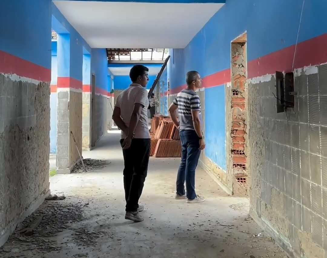 Camacã: Começou a tão sonhada reforma do Colégio Estadual Anísio Loureiro em São João do Panelinha